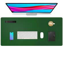 80 X 40 Cm Beige Extended Mouse Pad, Writing Pad, Office Desk Mat, Desktop Protector, Anti-Glare, Anti-Scratch, Waterproof PU Leather + Anti-Slip Velvet Surface, Multiple Sizes & Colors Available, Modern Home Decor Pad, Leather Desk & Coffee Table Pad, Laptop Protector, Washable & Reusable Extra Large Computer Mouse Pad, Easy To Clean Office & Study Supplies Gaming Mouse Pad