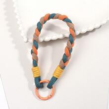 彩色编织短款手机挂绳装饰配件