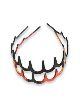 1pc/2pcs Elegant Wavy Saw-Tooth Headband, High Crown Hair Clip For Bangs, Wash Face, Fashion & Versatile Hair Accessories, Hair Accessory, Hair Accessories For Women, Fall, Hair Tools, Accessories Women, Hair Stuff, Hair Stuff, Stocking Stuffers For Women, Stocking Fillers Women, Christmas Gift, Stocking Stuffers For Adults, Stocking Fillers For Adult, Hair Stuff, Stocking Stuffer, Coming-Of-Age Christmas Hair Accessories, Gift Ideas For Women, Beauty Stocking Fillers, Christmas