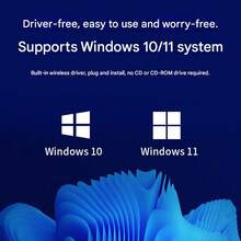 tp-link TL-XDN9000免驅網卡 雙頻並發 極速傳輸 智慧訊號增強 影音無延遲 網課/會議不卡頓 即插即用全相容 - 黑色 - 查看 2