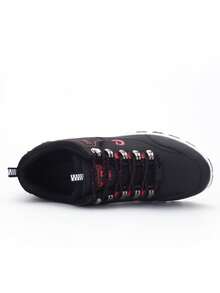 Men Hiking Shoes Waterproof Non-Slip Sport Shoes Casual Running Camping Shoes Outdoor Sneakers For Men - 黑色 - 查看 4