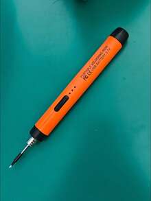 Wireless USB Welding Gun Kit With 3 Temperature Settings, Lithium Battery, Bracket, Storage Box, And Welding Paste - Portable And Wireless, Suitable For Efficient DIY Projects - Coral Orange - View 7