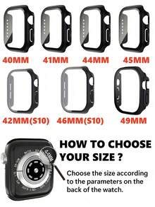 2pcs Black Full Screen Protective Film - Black - View 8