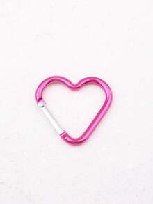 心形弹簧钩铝合金登山扣男女通用适用于户外登山背包及日常佩戴小礼物 - 彩色 - 查看 18