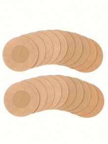 50/100 piezas Almohadillas desechables para enfermería, invisibles y transpirables, cubiertas para pezones antifricción, muy discretas y autoadhesivas, diseñadas para comodidad y confianza en ropa interior y prendas íntimas de mujeres, aptas para verano, bodas, baile, deportes, carrera