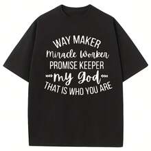 Nhãn dán chuyển nhiệt câu nói truyền cảm hứng của Way Maker Miracle Worker - Miếng dán vinyl ủi tự làm cho áo phông, gối, quần áo - Thiết kế dựa trên đức tin màu trắng với thông điệp "Người giữ lời hứa" và "Đó là con người bạn", Tùy chỉnh trang phục, Kiểu chữ thanh lịch, In chất lượng cao, Trang trí gối, Miếng dán bền lâu, Miếng dán trang phục, Thợ thủ công tại nhà - Nhiều màu - Xem 2