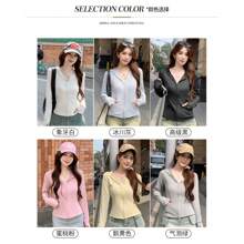 Women T-Shirts - 高級黑 - 查看 3