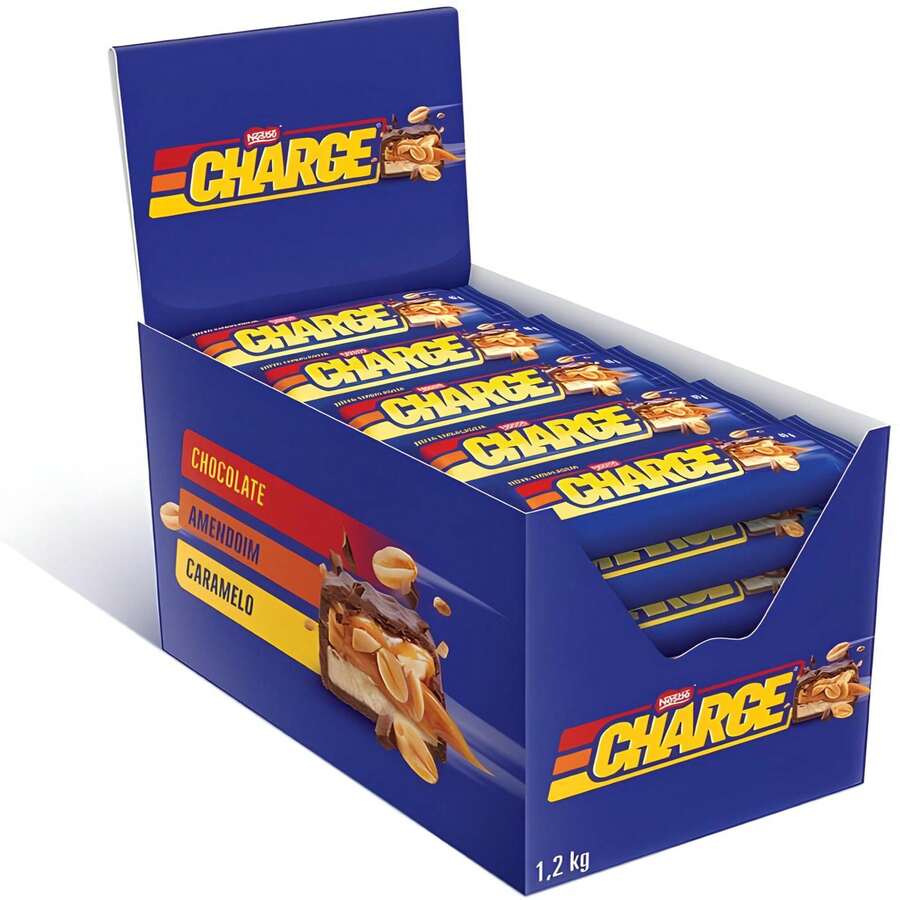 Chocolate Nestle Charge 30x40gr - 5ml - Visão 1