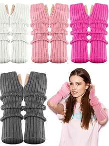 Summer Thin - Style Bow - And - Lace Arm Sleeves For Sun Protection. They Can Be Used As Socks And Are Versatile For Beach Cosplay In Summer.