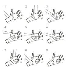 1 Pair Boxing Hand Wraps, Sports MMA Hand Wraps, Muay Thai Hand Wraps, Unisex Fighting Training Hand Bandages - Multicolor - View 7