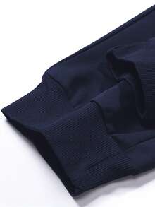 4pcs Men's Solid Color Basic Casual Sweatpants With Pockets And Drawstring Waist, Suitable For Spring, Autumn, Summer Street Fashion, Jogging, Travel, Vacation, Outdoor Commute, And Camping, Ideal Gift For Husband Or Boyfriend - Multicolor - View 10