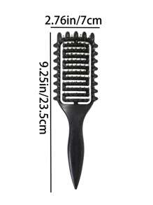 Cepillo definidor de rizos diseñado por Candybrush, nuevo cepillo para rizos 2025 para el peinado del cabello rizado, peine para dar forma y definir los rizos para mujeres y hombres con menos tirones y separación de rizos
