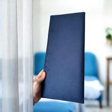 Kit Of 7 Queen Size Bed Headboards With Sides And 45x20 Immediate Premium Shipping - Navy Blue - View 3