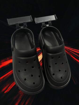 Personalized Black Car Spoiler Design Casual Breathable Indoor Slippers, Quirky European And American Style Toy