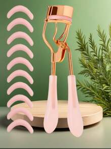 1pc/Professional Natural And Long-Lasting Eyelash Curler Set With Eye Shape - Fitting Design, A Travel Makeup Tool. No Need For Electricity, Quickly Curls Lashes Effortlessly. A Must - Have For Beauty Makeup, Suitable For Daily Use, Office, Travel And Business Trips. It's A Practical Beauty Makeup Tool.,Makeup,Cheap,Room Decor,Vanity,Travel,Bedroom,Makeup Accessories,Eyelash Curler