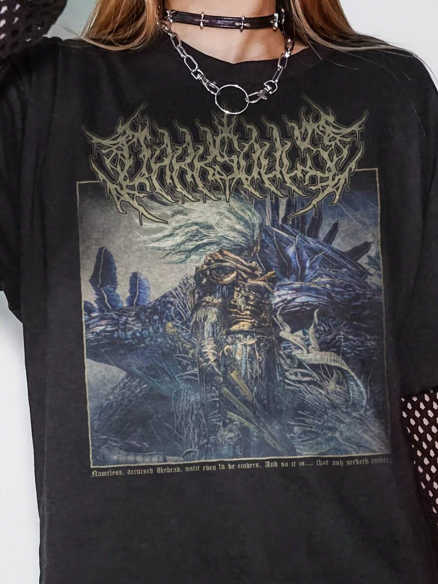 Women T-Shirts - 黑色1 - 查看 1