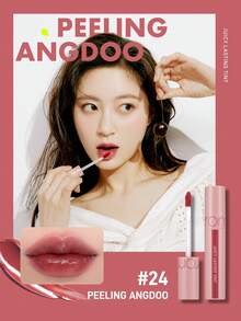 Rom&Nd 果汁唇彩 - 防水哑光唇膏 - 保湿不油腻唇膏 - 韩国彩妆 - 24 PEELING ANGDOO - 查看 3