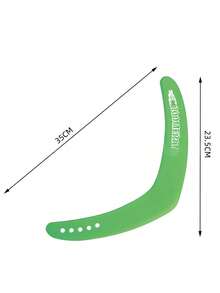 1pc Boomerang, Outdoor Toy. When Thrown, It Can Draw An Arc In The Air And Fly Back To The Player, Bringing Surprise And Fun, Increasing The Interactivity And Challenge Of The Game. Skill Training: Helps Train The Player's Hand-Eye Coordination, Arm Strength, And Body Balance. Suitable For Outdoor, Party, Team Building, And Entertainment. - Multicolor - View 6