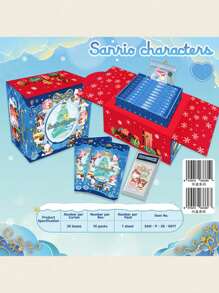 Hasbro Sanrio Card Family Christmas Party Collection Cards HelloKitty Cards Pink Cute Trading Card Birthday Gift & Christmas Gift | One Set