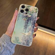 Claude Monet Art Aesthetic Phone Case For IPhone 16 11 15 14 13 12 Pro Max Plus Case Gifts For Women Girls - 白色 - 查看 4