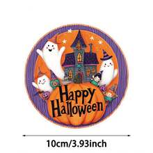 1 Set / 4 Bucăți / 6 Bucăți: Suporturi pahare cu noroi de diatomee cu model fantomă de Halloween, Suporturi pahare cu cafea florale, Decorațiuni multi-ocazie pentru casă și restaurant, Cadouri zilnice, Decorațiuni de masă, Decorațiuni zilnice, Decorațiuni pentru petreceri tematice - Multicolor - Vizualizare 4