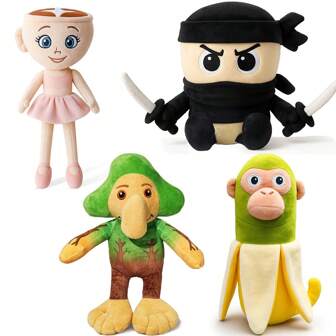 Juguetes de peluche lindos, adecuados para niños y adultos, adecuados para fans, adecuados para juegos de imaginación