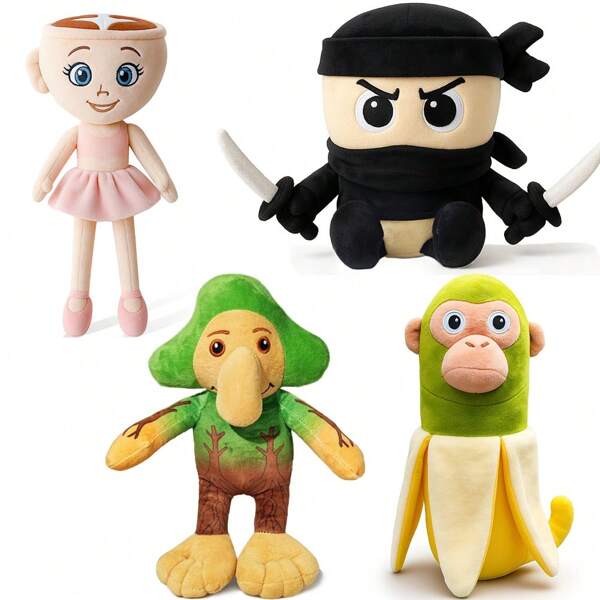 Süße Plüschtiere, geeignet für Kinder und Erwachsene, für Fans geeignet, für fantasievolles Spiel geeignet