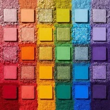 Paleta de sombras de ojos "Stone Cold Fox" de ColourPop - Paleta de tonos fríos de 30 panes con acabados mate y metálicos - Maquillaje de ojos de alta pigmentación con fórmula de larga duración (1.16 Oz)