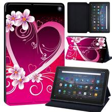 Protective Case For Fire HD 8 Plus 12th 8 Inch 2022, Tablet Stand Protective Case For Fire HD 8 Plus (10th Gen 2020), PU Leather Shockproof Tablet Protective Cover, Gift For Friends, Lovers, Birthday And Others - Multicolor - View 8