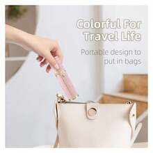 Travel Perfume Bottle Refillable, 5ML Travel Size Perfume Atomizer, Leather Pocket Perfume Dispenser,Travel Cologne Sprayer For Men And Women Black - Nhiều màu - Xem 5