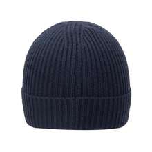 The North Face 男女通用 TNF LOGO 方头翻边帽，舒适保暖羊毛休闲帽，适合跑步、健身、训练、运动、针织帽