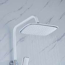 WANLECY Système de douche - Blanc - Voir 5