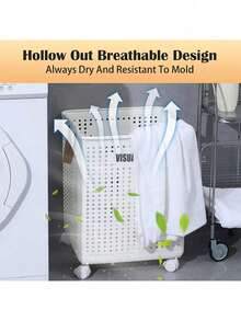 Laundry Baskets - Cream - View 6