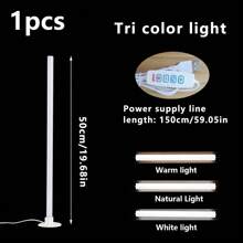 1pc Compact LED Desk Lamp, For Work, Reading, Learning, Bedside, Task Lighting, LED Light, USB Lamp, Computer Monitor Light
