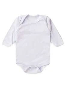 BEBE FOFUXO Pagan Baby Set Long Bodysuit And Ribbed Footmuff (NB/S/M/L) - 白色 - 查看 2