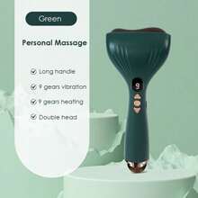 STUKUNI 1200mAh wiederaufladbares elektrisches Massagegerät, Heizung Vibration Gua Sha Board, Knopfsteuerung, für Schulter, Nacken, Gesichtsmassage, Pflegeartikel für den Heimgebrauch, Muttertag, Vatertag, Weihnachten, Urlaubsgeschenk