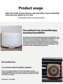 100ml Essential Oil, Oil-Based Fragrance Oil (No Water), 35% Concentration, Suitable For Sachet, Fragrance Pad, Car Diffuser, Aroma Diffuser, Fragrance Diffuser, Aroma Lamp, Fragrance Stone, Aroma Stone, Fragrance Wood, Candle Making