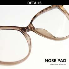 1 pieza Gafas de lectura de moda con forma de ojo de gato para mujeres, montura de metal con bisagras de resorte de alta calidad con estampado de leopardo, lectores elegantes y con estilo esenciales diarios - Leopardo rosa - Ver 8