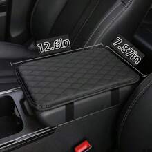 1 Housse de console centrale de voiture universelle toutes saisons améliorée, Accoudoir de voiture en PU, Accoudoir de voiture universel, Convient aux accessoires d'intérieur automobiles des voitures, des véhicules de loisirs et de la plupart des véhicules