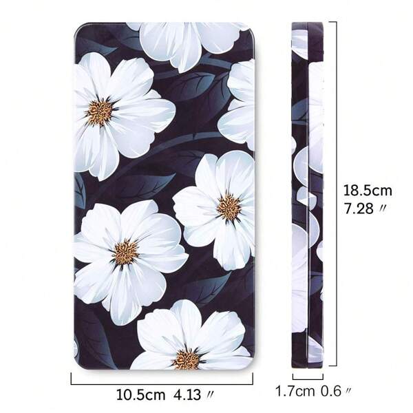 40Pcs Empty Half Pans With Magnetic Stripe Watercolor Paint Travel Tin Palette Case, Artist Paints Kits For DIY Watercolor Oils Or Acrylics Painting Art Drawing Gardenia Flower