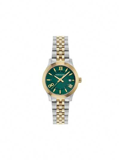 Salvatore Ferragamo Classic Quartz Watch Ladies Watch,Stainless Steel Bracelet Diamond Watch For Women 28MM