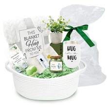RTVGGJM Sympathy Gift Baskets Bereavement Gift Ideas Care Package For Women Miscarriage Gifts For Mothers Condolences Gift Basket For Loss Sympathy Gifts For Loss Of Loved One Father Grief Gifts For Women - 綠色 - 查看 9