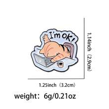 Cat Enamel Pin Lapel Pins Badges On Backpack Women's Brooch Clothes Gift Jewelry Fashion Accessories - NR11888 - View 4