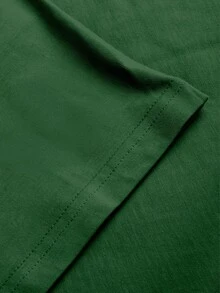 Men's Urban Style T-Shirt Military Green Oversized Print Give Me For Everyday Wear