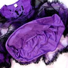 儿童女万圣节女巫COS服装派对搞笑装扮公主裙女童表演服装3-12岁 - 彩色 - 查看 10