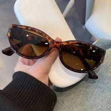 1 unisex ovaler Kunststoffrahmen Mode Brille, klassischer Boho-Stil, geeignet für Party, Sport, Ausflüge, Festivals, Reisen, Strand, Fahren, Straße, Urlaub, Sport, Angeln, Outdoor-Aktivitäten, Streetstyle Accessoires