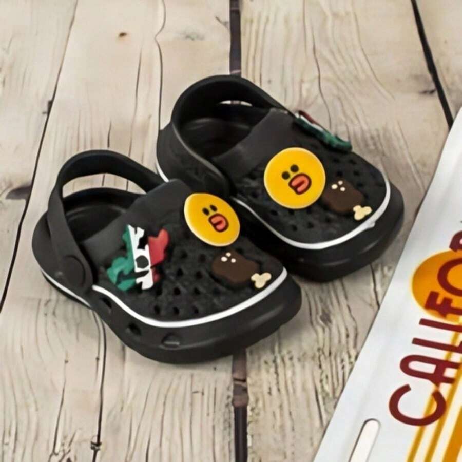 SANDALIAS PARA NIÑOS DE MODA - Negro - Ver 1