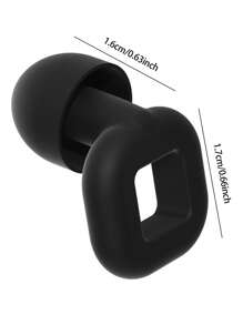 6pcs Noise-Proof Ear Plugs For Sleeping (3pairs), Soft Silicone Earplugs For Noise Reduction, Reusable Hearing Protection Earplugs For Sleep, Work, Snore, Concert, S M L