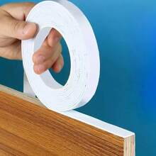 1 PIEZA 300cm Cinta para reparación de bordes de muebles, de aplicación autoadhesiva, para mejoras en muebles y encimeras, tira flexible de PVC, perfecta para decoración de habitaciones
