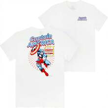 The One And Only Cap Front And Back Print T-Shirt - White - View 1